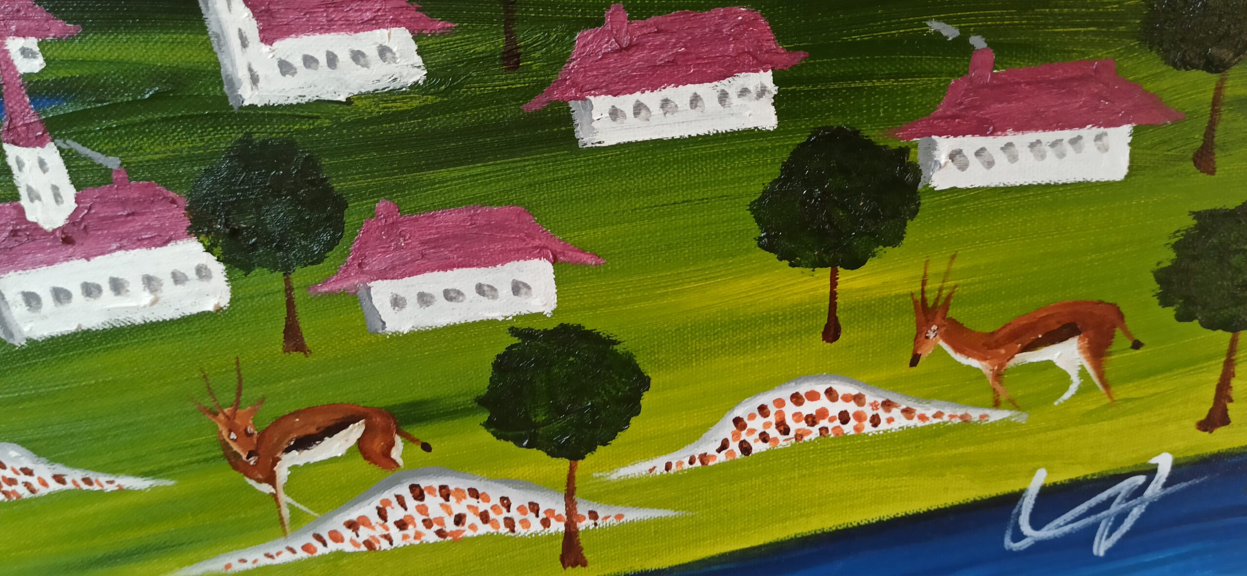 Witch's House Oil on canvas 90x60 cm - Image 7