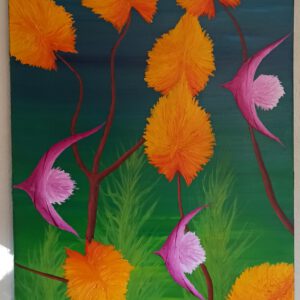 Seaworld Öl auf Leinwand 90x60 cm