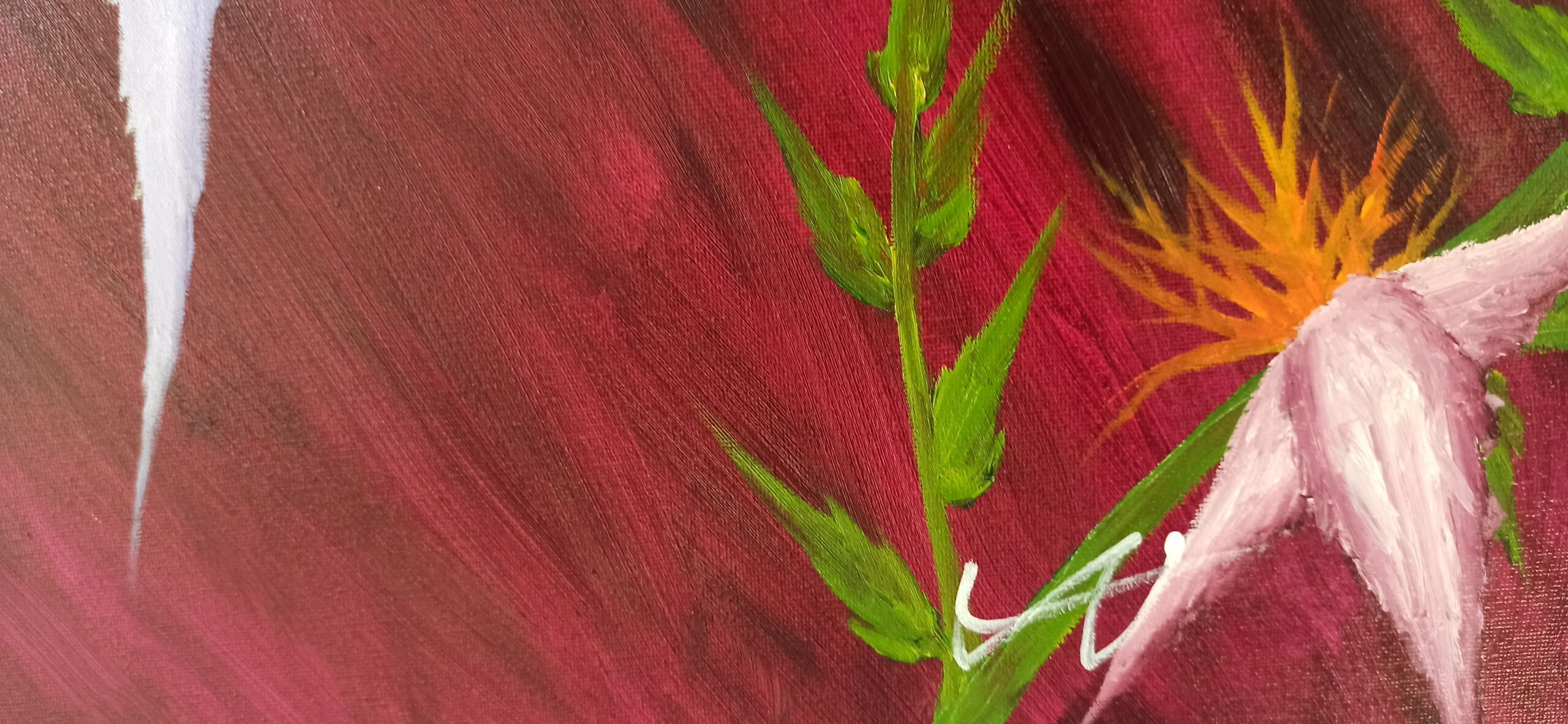 Kolibri 2 Öl auf Leinwand 60x80 cm – Bild 6