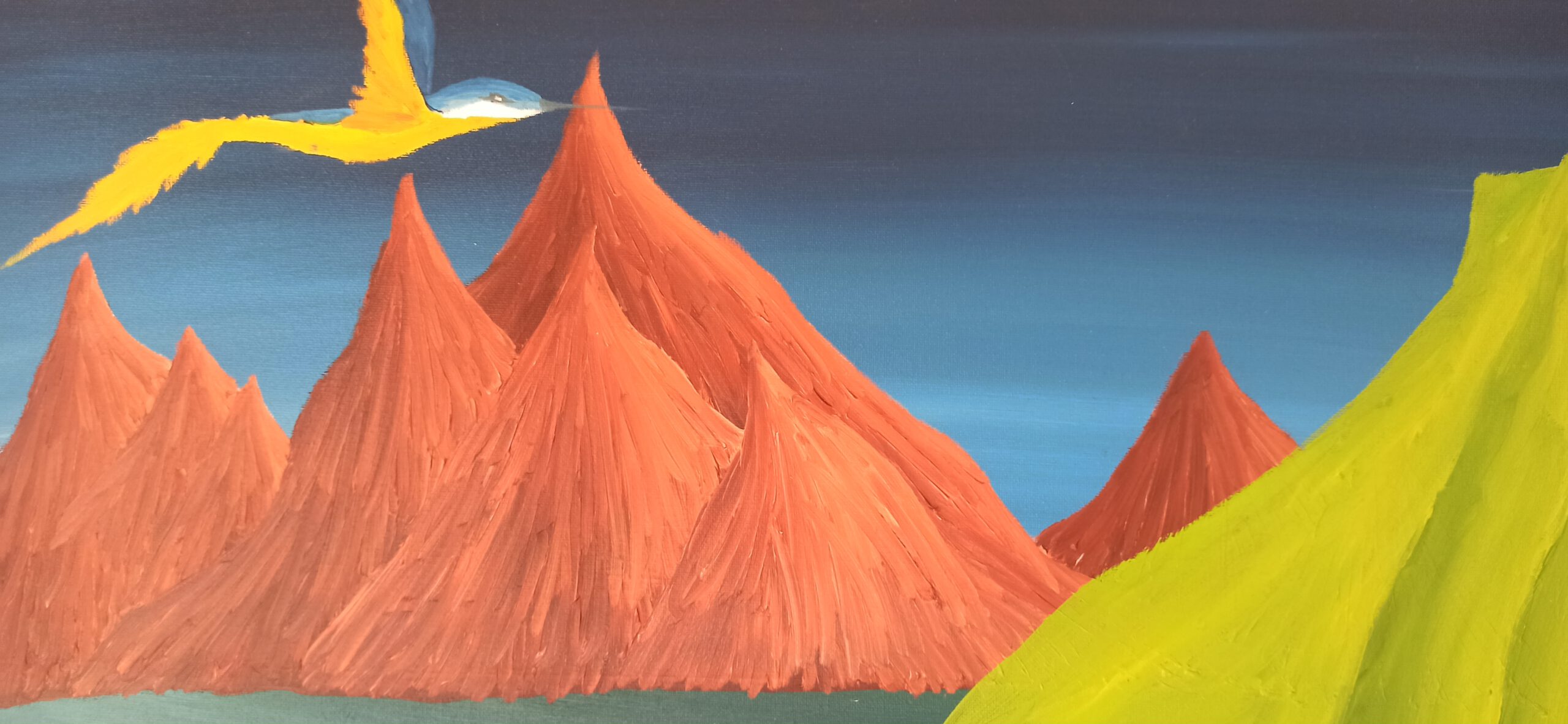 Das Schiff Öl auf Leinwand 60x90 cm – Bild 5