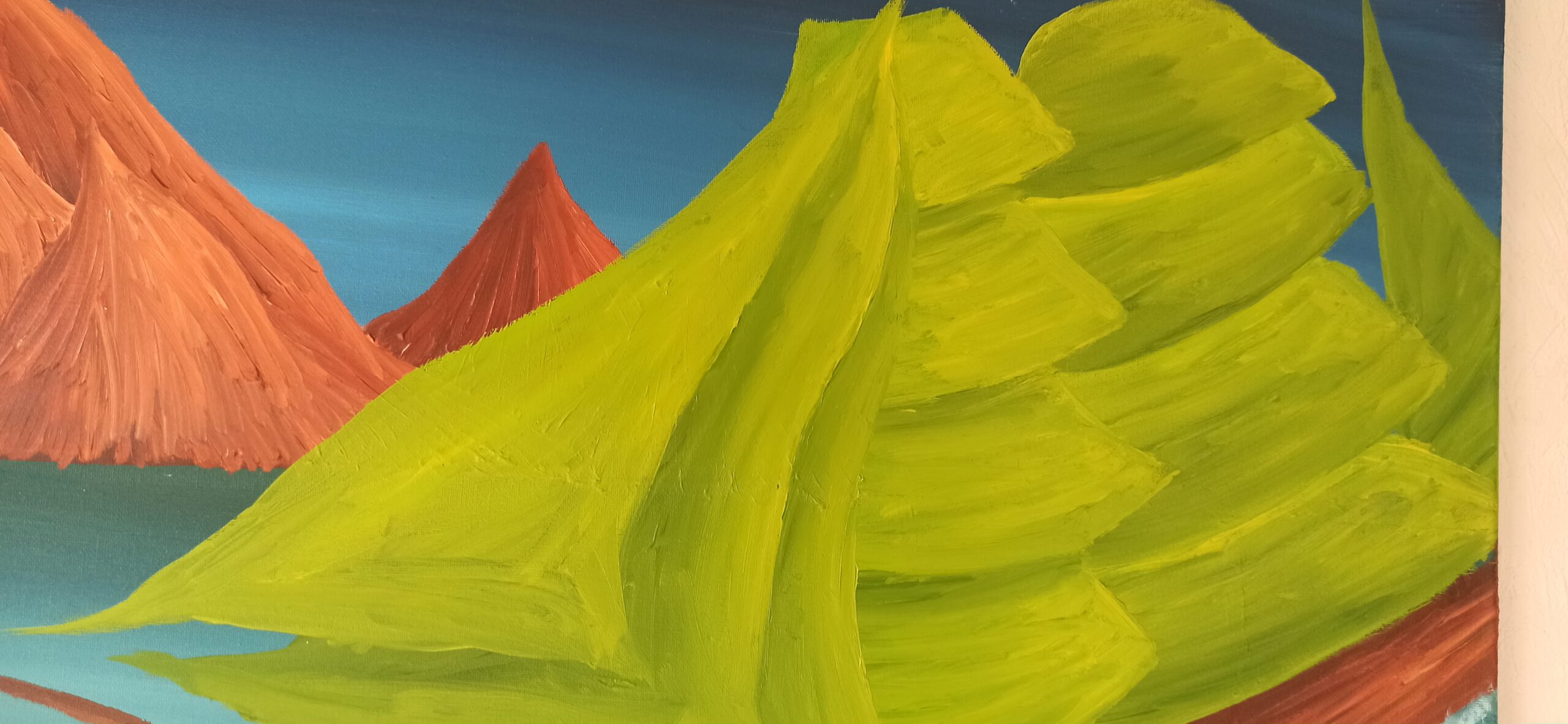 Das Schiff Öl auf Leinwand 60x90 cm – Bild 7