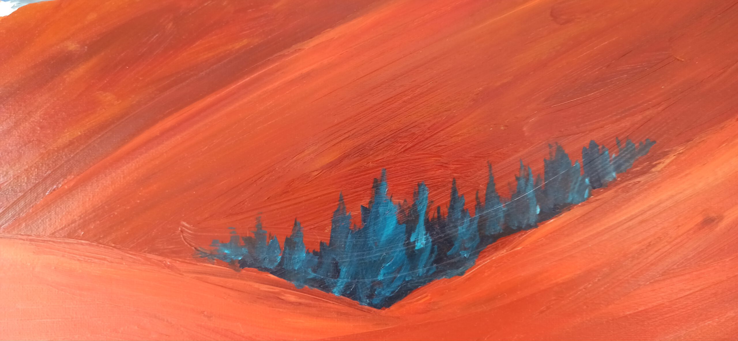 Die 3 Schwestern Öl auf Leinwand 60x90 cm – Bild 7