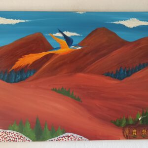 Die 3 Schwestern Öl auf Leinwand 60x90 cm