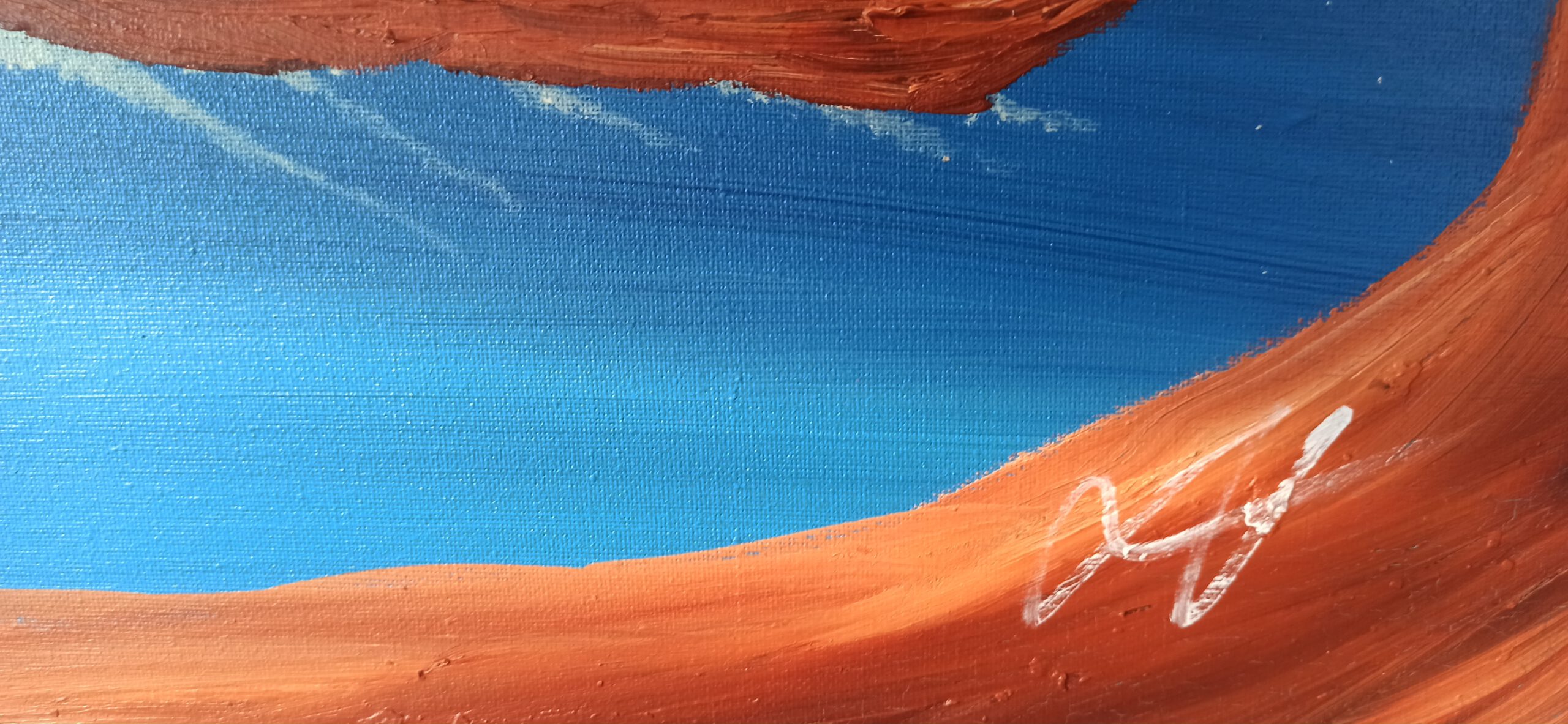 Das Schiff 2 Öl auf Leinwand 60x90 cm – Bild 5