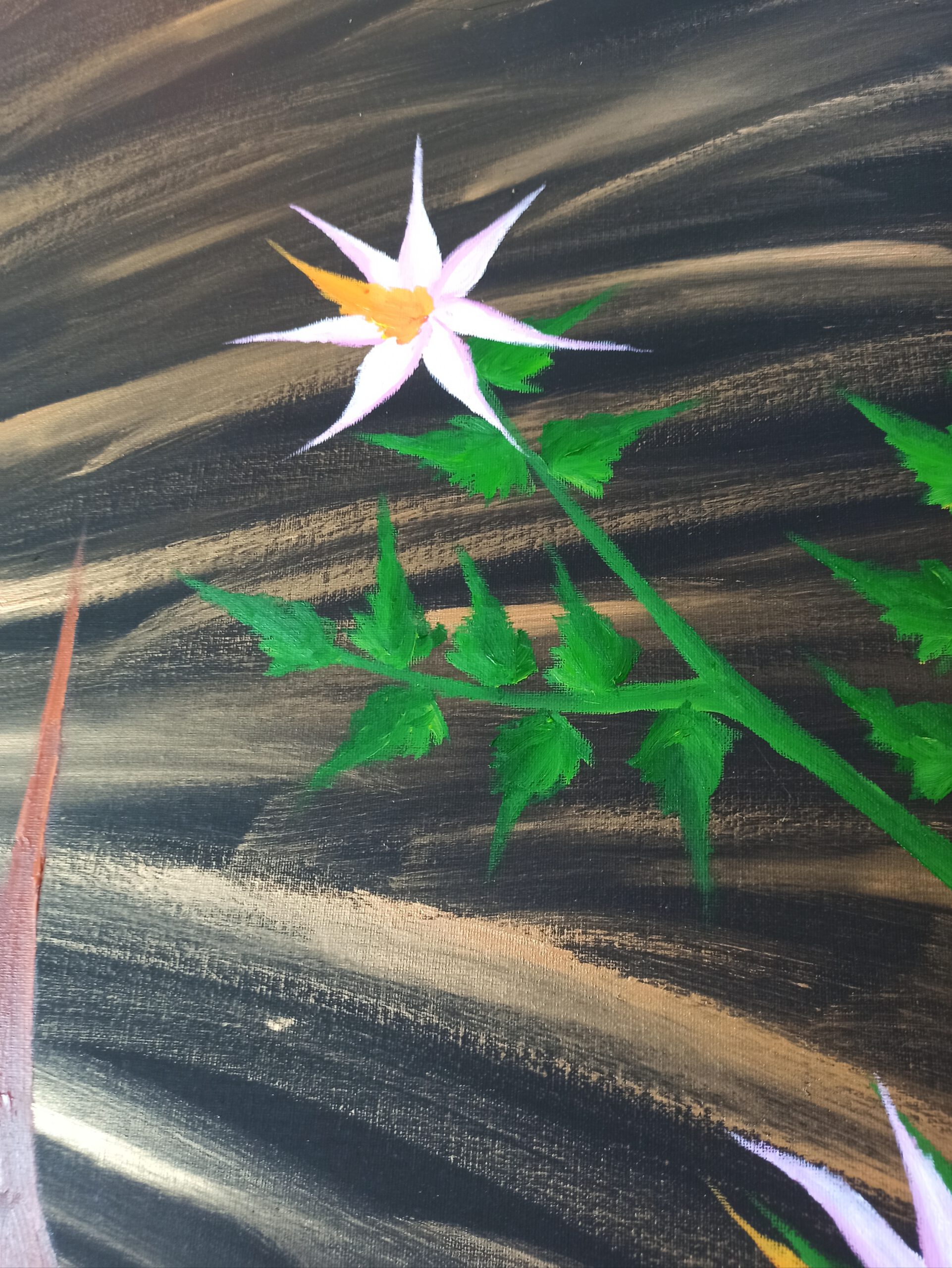 Fantasy World 2, oil on canvas, 60 x 240 cm, (2 x 50 x 70 cm, 1 x 60 x 100 cm) - Image 5