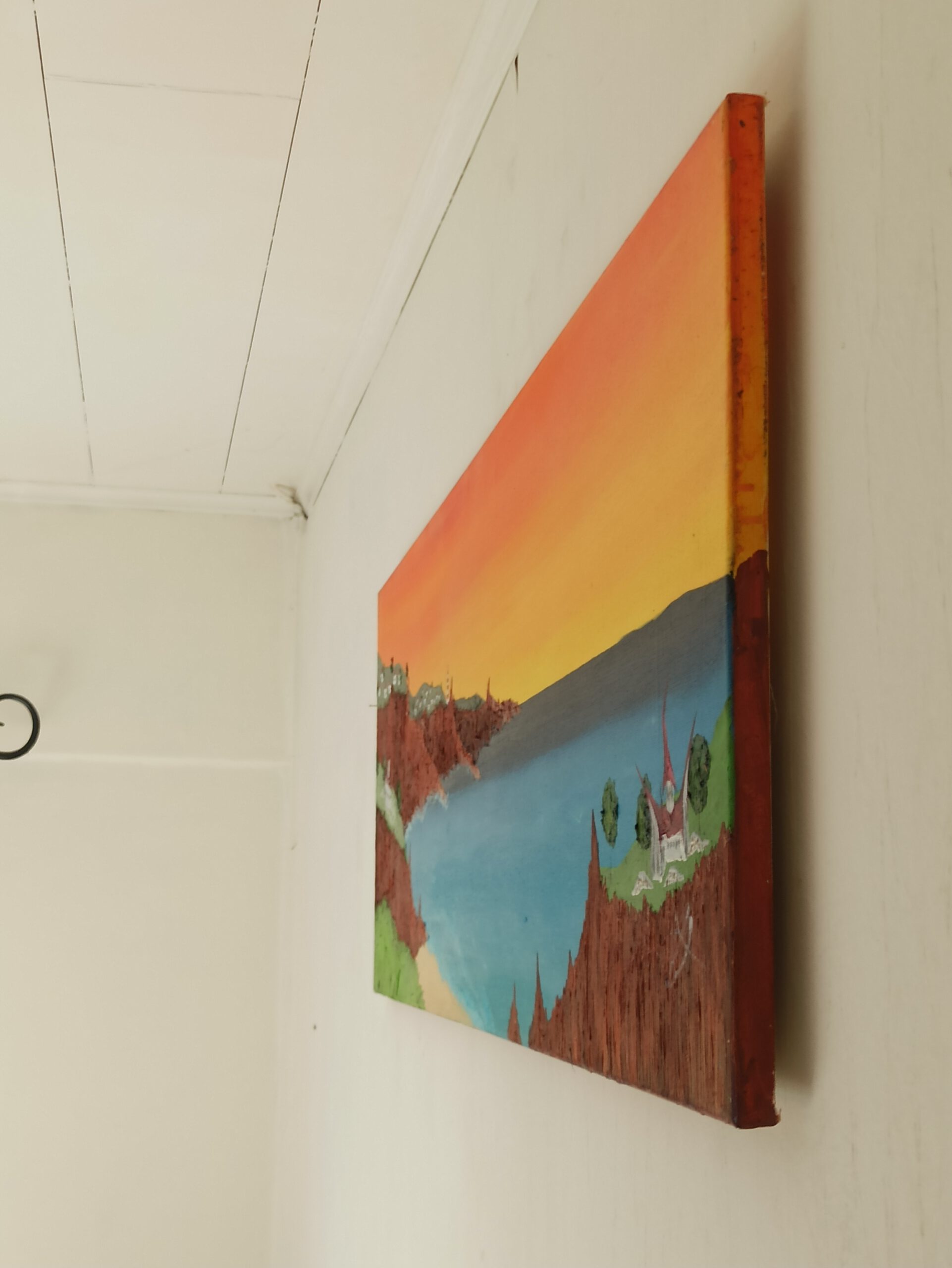 Klippen 2 Öl auf Leinwand 40x120 cm – Bild 5